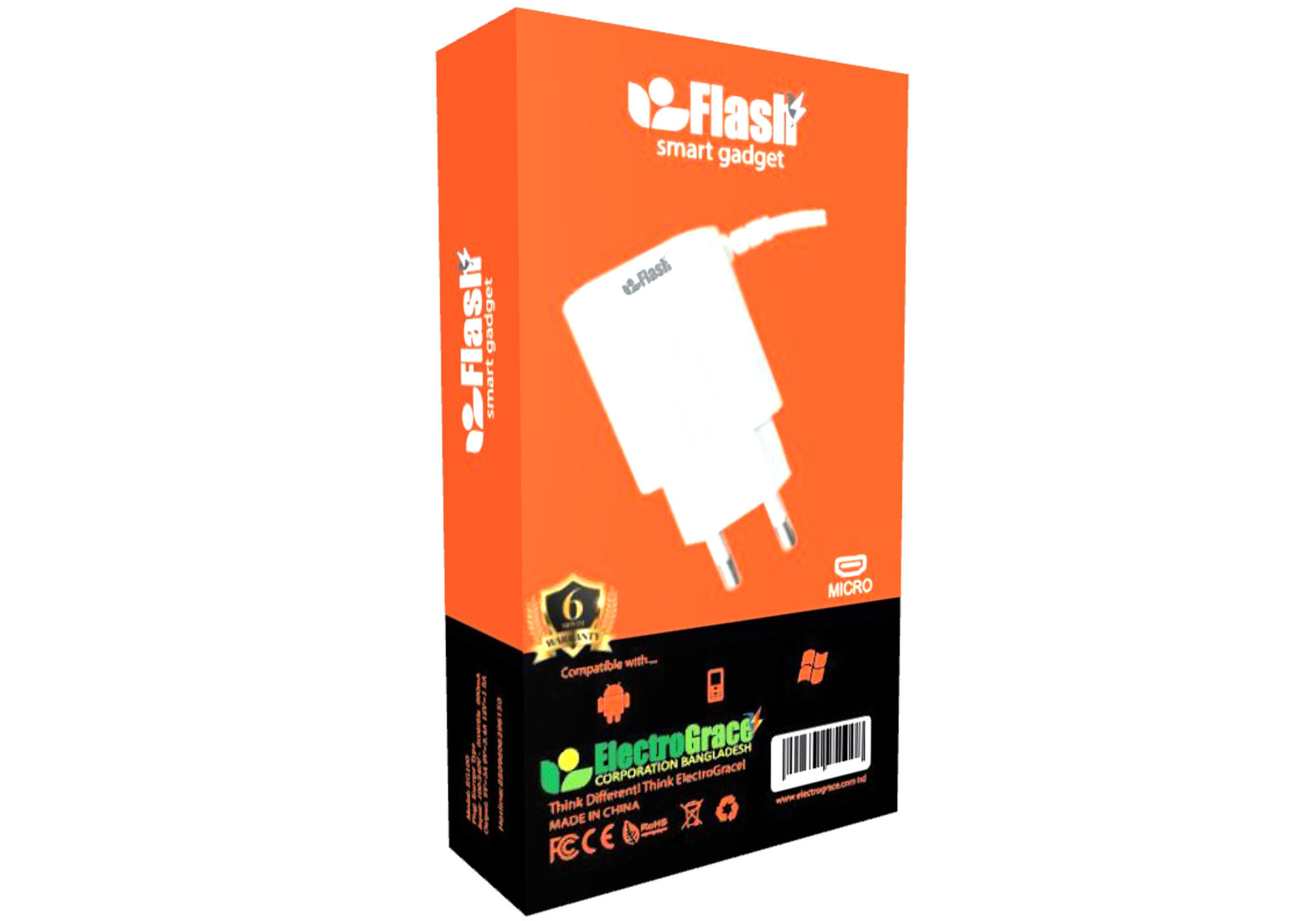 EG100 Scorpion 7.5W USB Smart Phone Charger