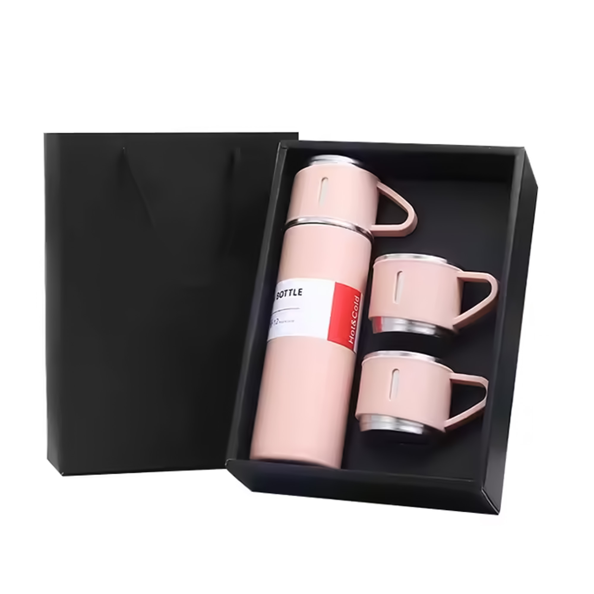 Custom Stainless Steel Thermos 500ml – Vacuum Insulated Travel & Camping Bottle with Temperature Display, Durable 304 Stainless Steel, Custom Logo Available