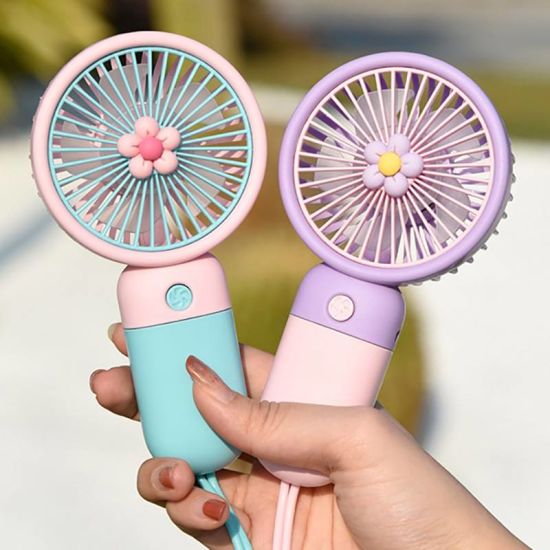 (Out Of Stock) MHR Mini Handheld Fan – Portable, Rechargeable, Adjustable Speed, Quiet Cooling