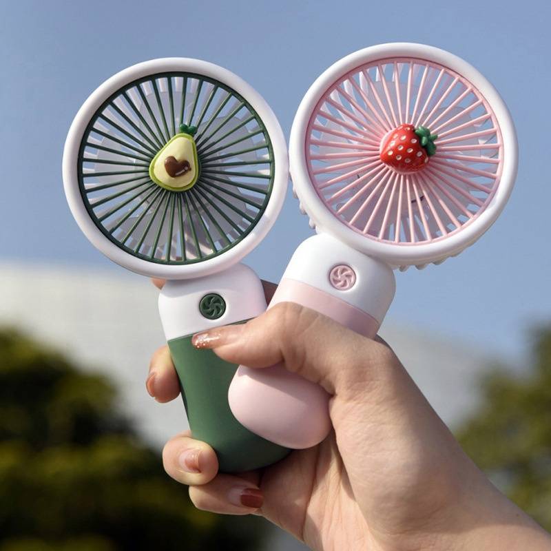 (Out Of Stock) MHR Mini Handheld Fan – Portable, Rechargeable, Adjustable Speed, Quiet Cooling