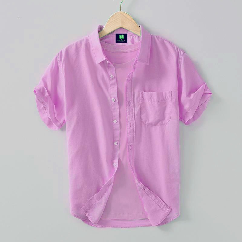 Half sleeve cotton shirt