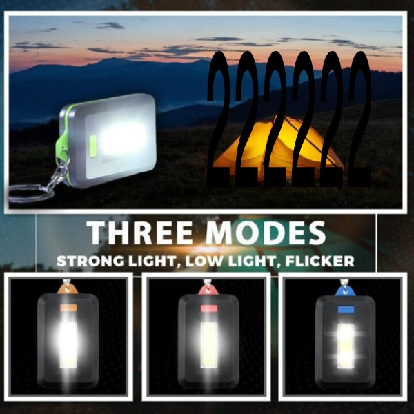 Illuminate The Dark With The Hojo Mini Led Flashlight Keychain – Compact And Easy-To-Use Emergency Lighting Solution
