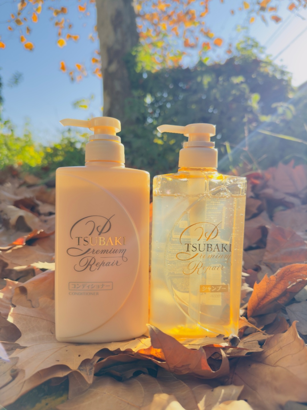 Tsubaki Premium Volume Repair Shampoo & Conditioner Set (490ml x 2)