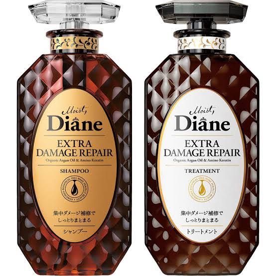 Moist Diane Shampoo and Conditioner Perfect Beauty Extra Damage Repair (450ml)