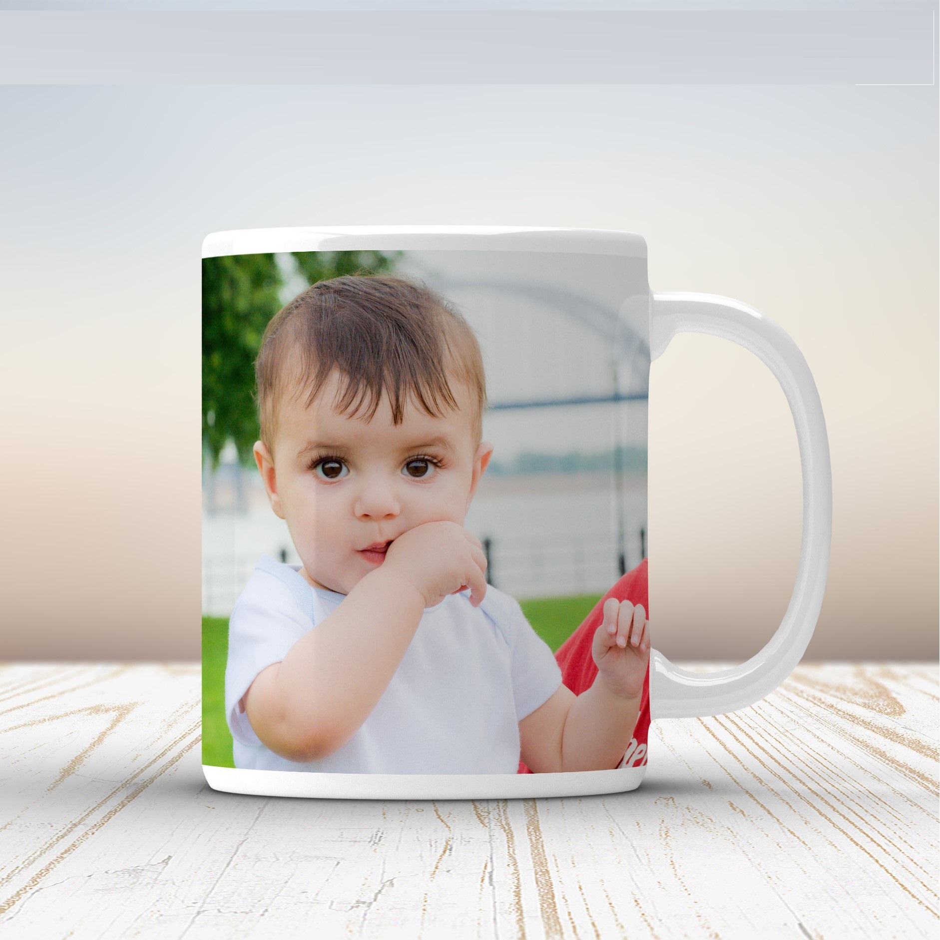 Personalised Coffee, Tea, Water Mug, Add Photo Text Logo Picture Image Code : 4893