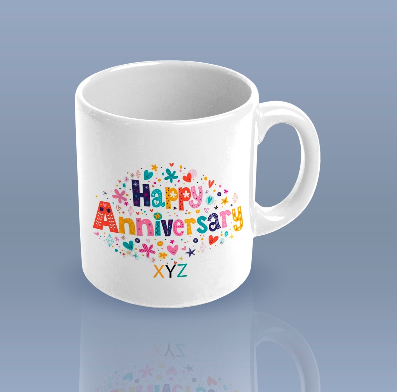 Personalised Coffee, Tea, Water Mug, Add Photo Text Logo Picture Image Code : 4893