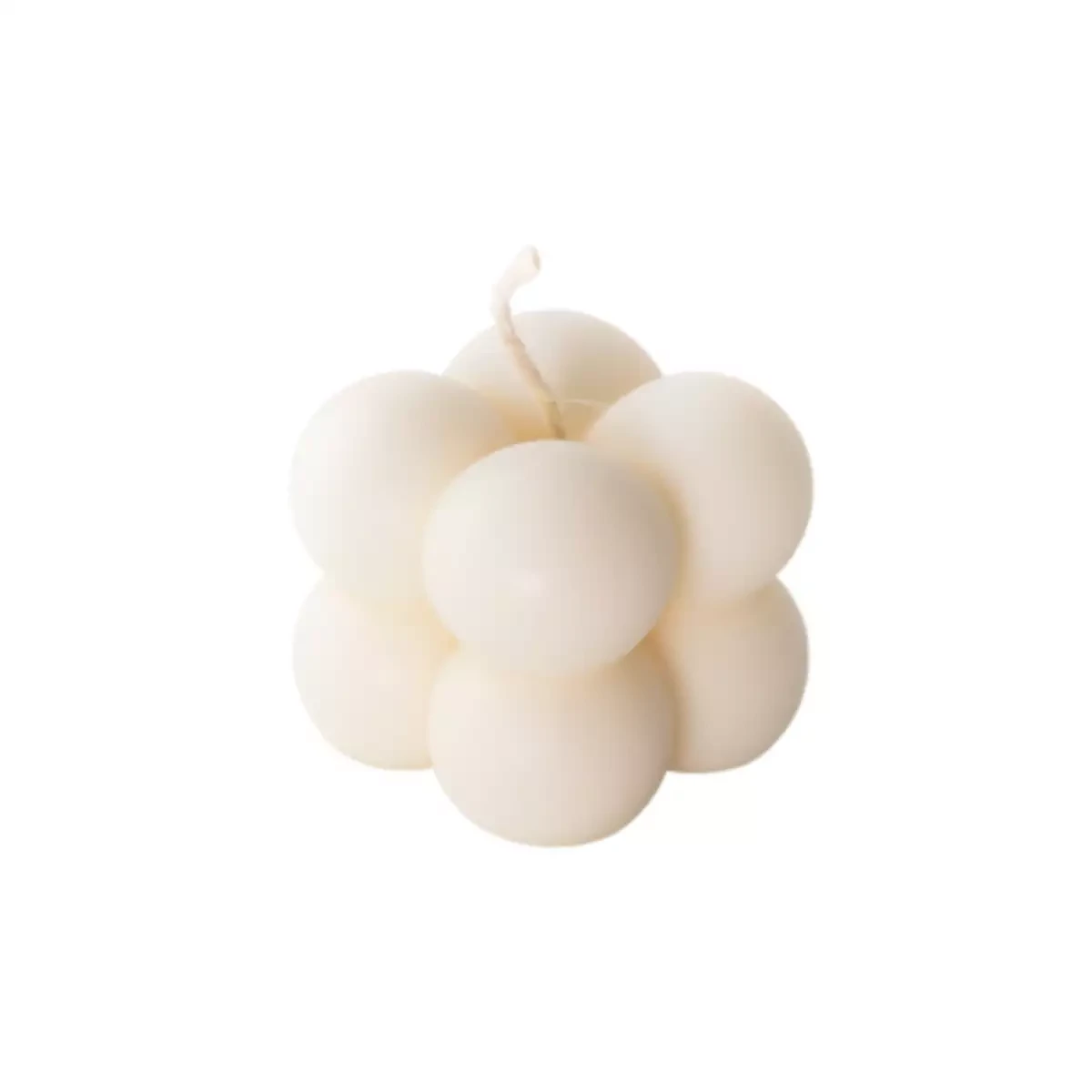 Mini Bubble Candle - 40g - White Color