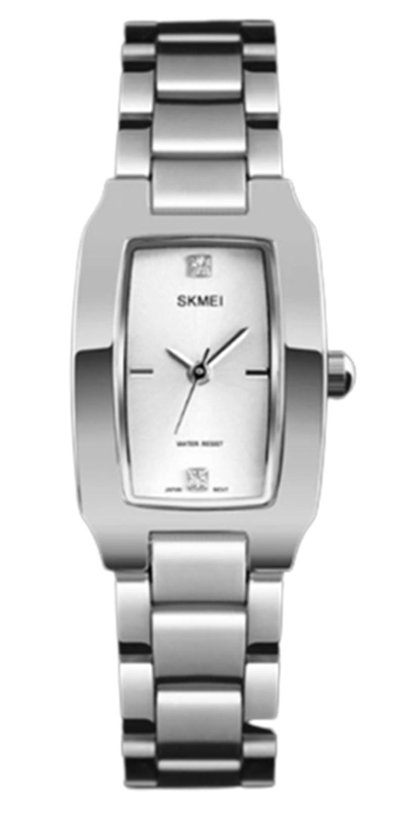 Skmei 1400SLV Fashionable Quartz Stainless Steel Watch for Women
