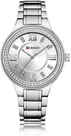 CURREN C9004L Stainless Steel Watch for Women – Silver