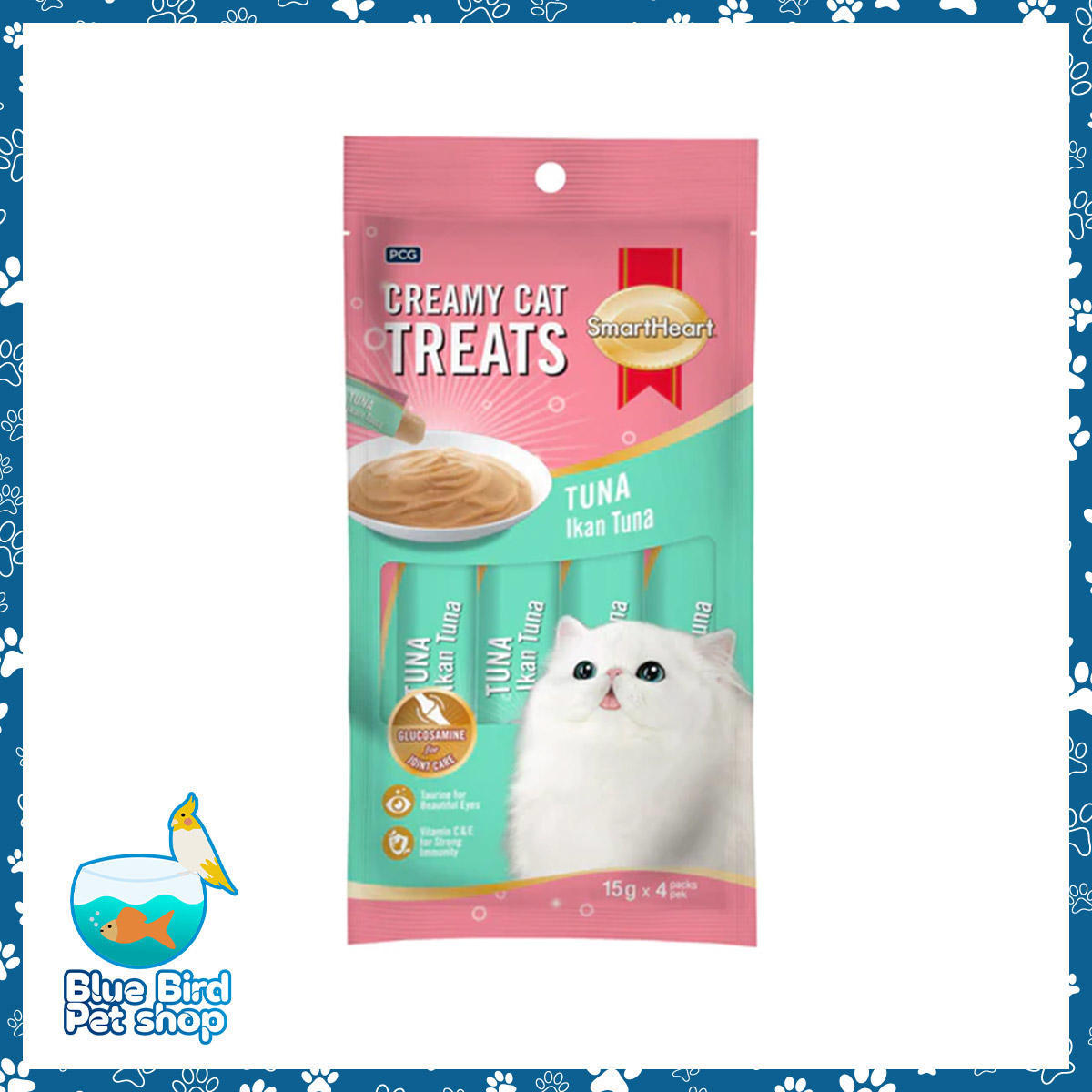 Smart Heart Cat Creamy Treat 60g