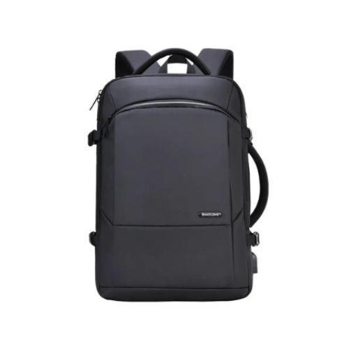 Shaolong 2020-1# 19-Inch Premium Quality Business Travel Laptop Expandable Backpack - Black