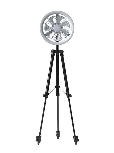 JISULIFE FA17 Outdoor LED Ceiling Fan With Long Tripod Stand