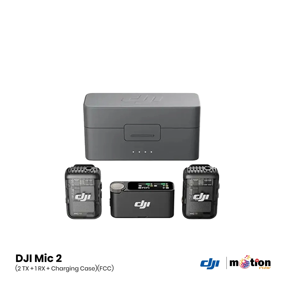 DJI Mic 2 (2 TX + 1 RX + Charging Case)
