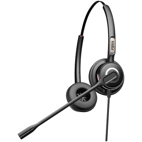 Fanvil HT202 Binaural Headset with Noise Canceling Microphone