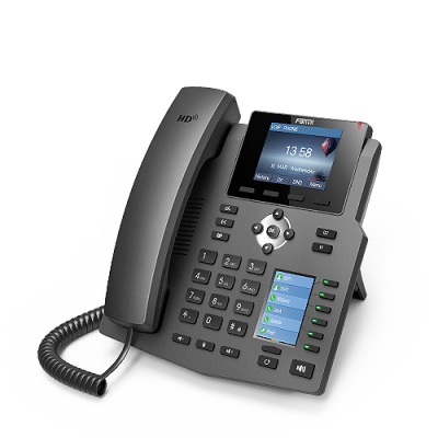 Fanvil X4G 4 Line Enterprise Multi Color Screens Gigabit Phone