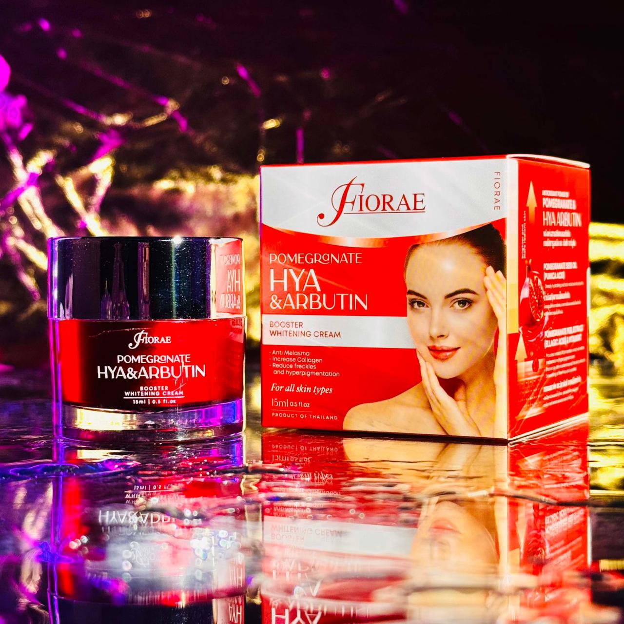 FIORAE POMEGRANATE HYA ARBUTIN CREAM (15ML)