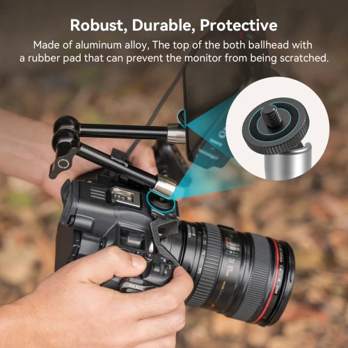 Smallrig Crab-Shaped Clamp & Magic Arm (11’’)