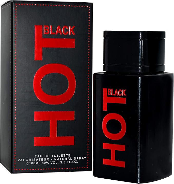 Hot Black Pour Homme Eau De Perfume Spray - 100ml