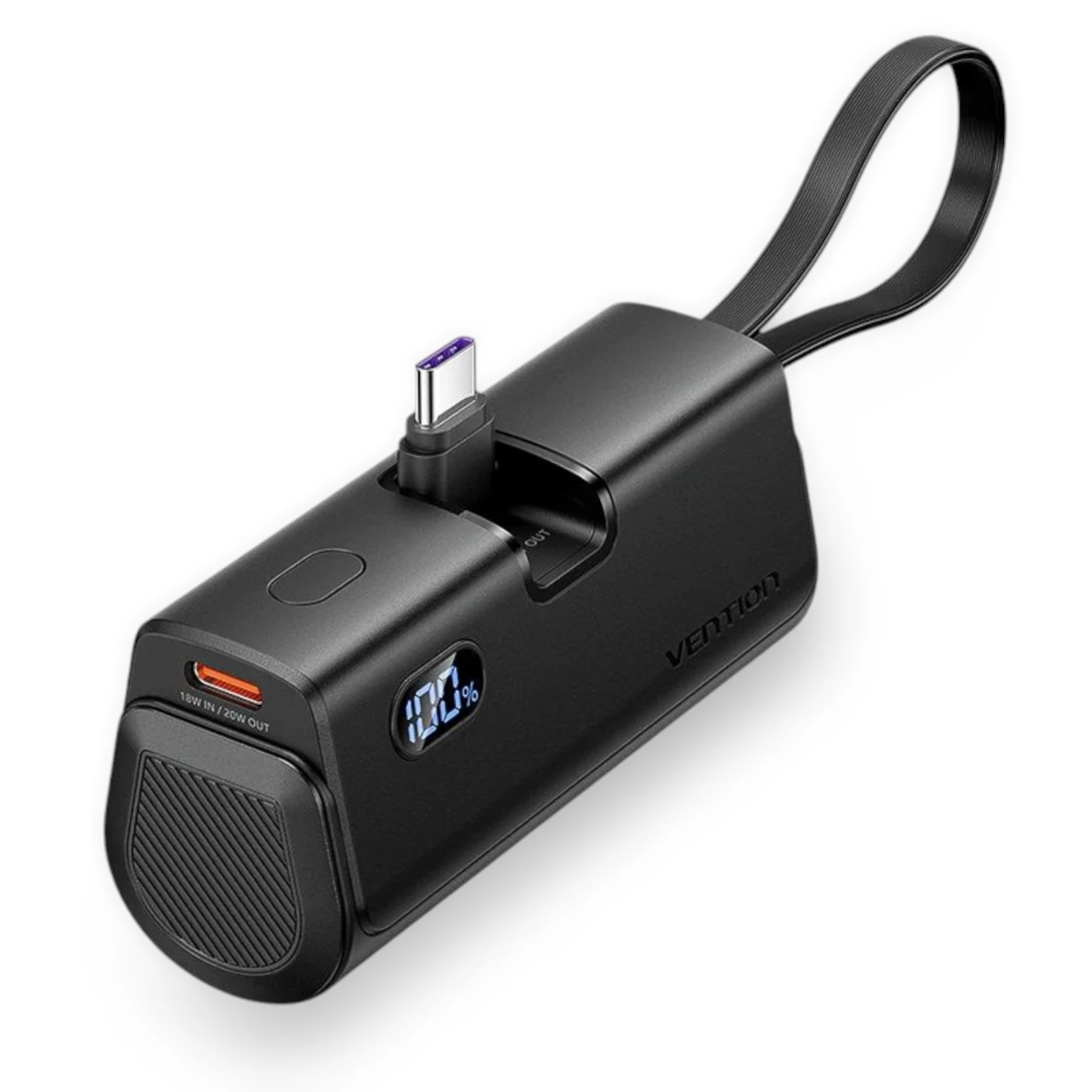 Vention 4800mAh Power Bank 22.5W – Black
