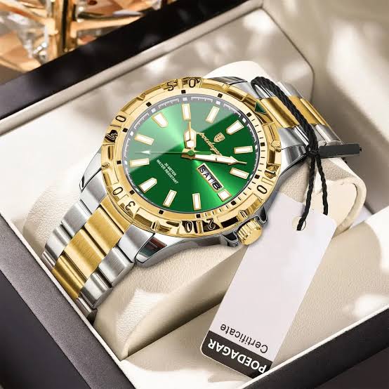POEDAGAR 959 Stainless Steel Men's Watches