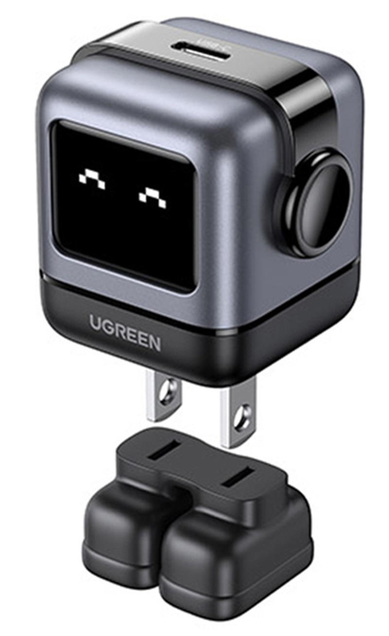 UGREEN Nexode RG CD361 3Port 65W GaN Fast Charger [Black]