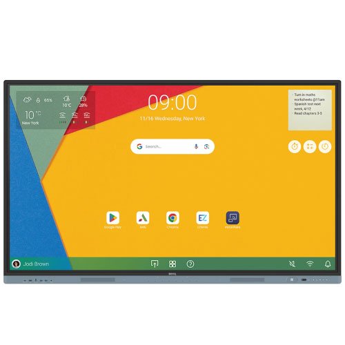 BenQ RM7504 75 Inch 4K UHD Interactive Flat Panel Display