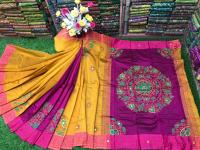 এমব্রয়ডাড়ী ধুপিয়ানসিল্ক শাড়ী