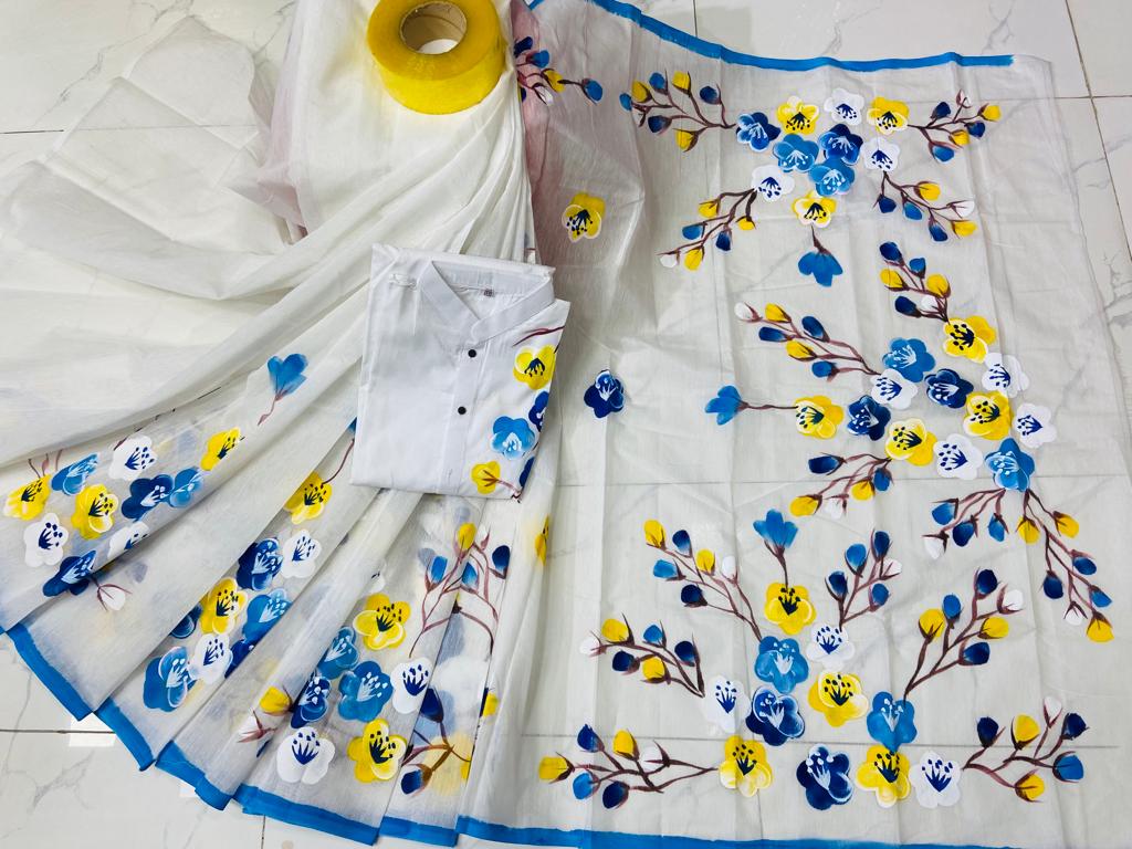 কাপল ড্রেস Couple Saree Sets