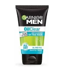 Garnier Men Oil Clear Deep Cleansing Icy Face Wash 50gm | India