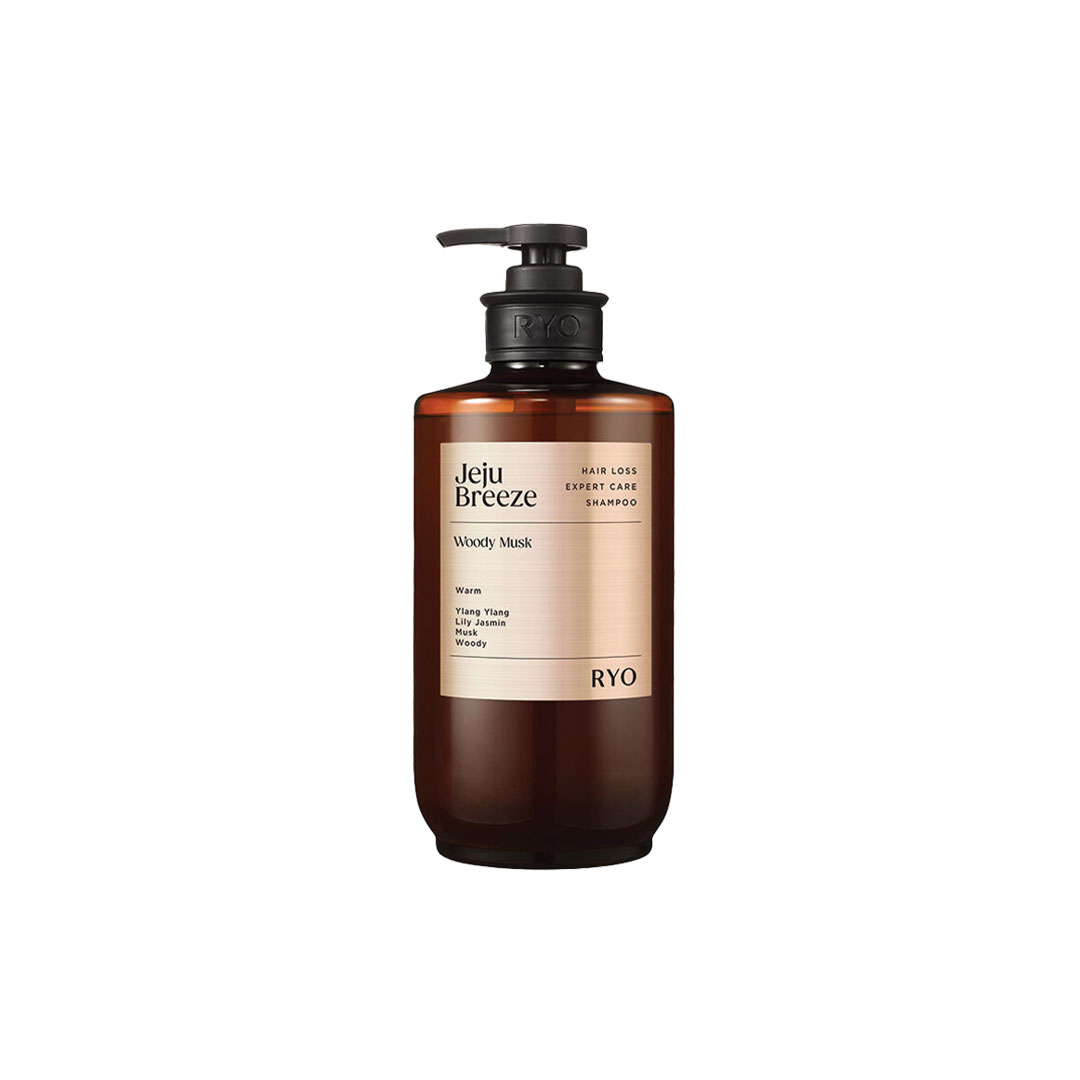 RYO Jeju Breeze Hair Loss Expert Care Shampoo (Woody Musk) 585 ml