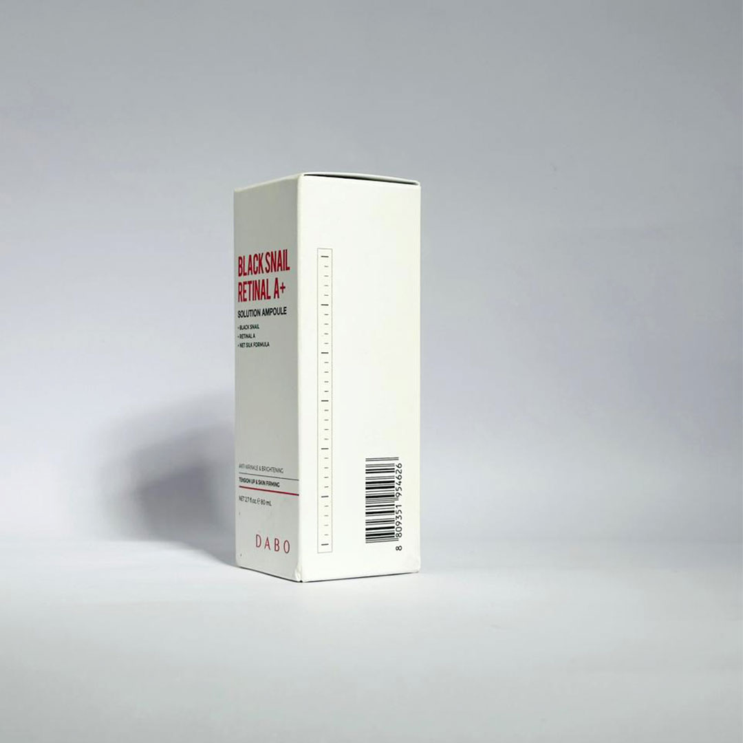 Dabo Black Snail Retinal A+ Solution Ampoule 80 ml