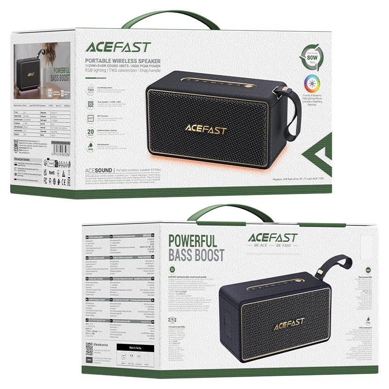 Acefast K3 Max 80W Portable Bluetooth Speaker
