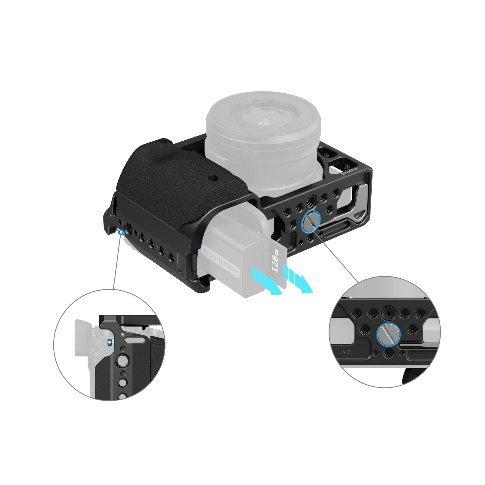 Smallrig Cage for Sony A6100 A6300 A6400 MFR3164B