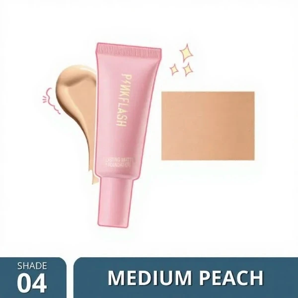 PinkFlash F03 Lasting Matte Foundation 25ml - All Shades Available