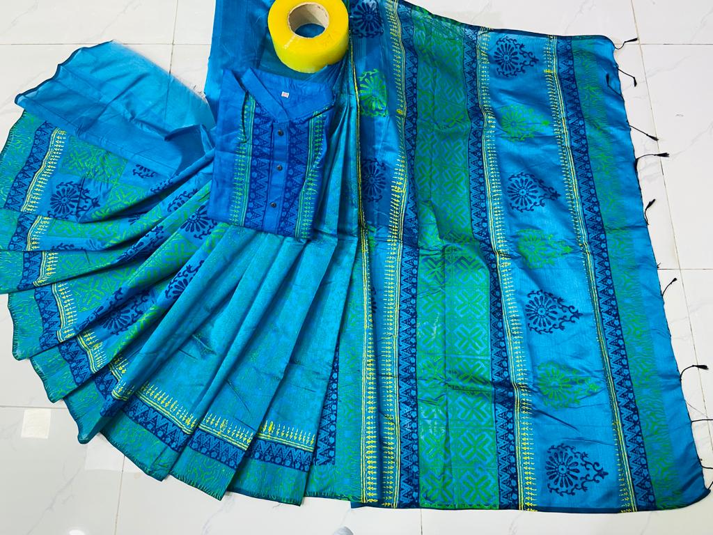কাপল ড্রেস Couple Saree Sets