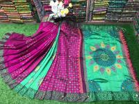 এমব্রয়ডাড়ী ধুপিয়ানসিল্ক শাড়ী