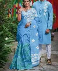কাপল ড্রেস Couple Saree Sets