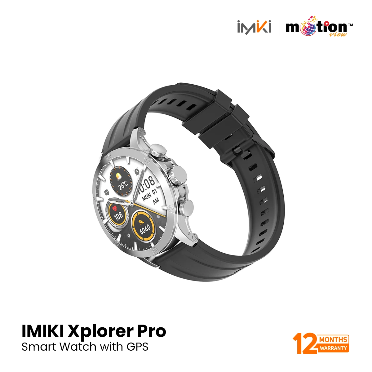 IMIKI Xplorer Pro Smart Watch with GPS