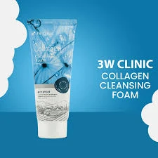 3W Clinic Collagen Foam Cleansing 100ml - Face Wash | Korea