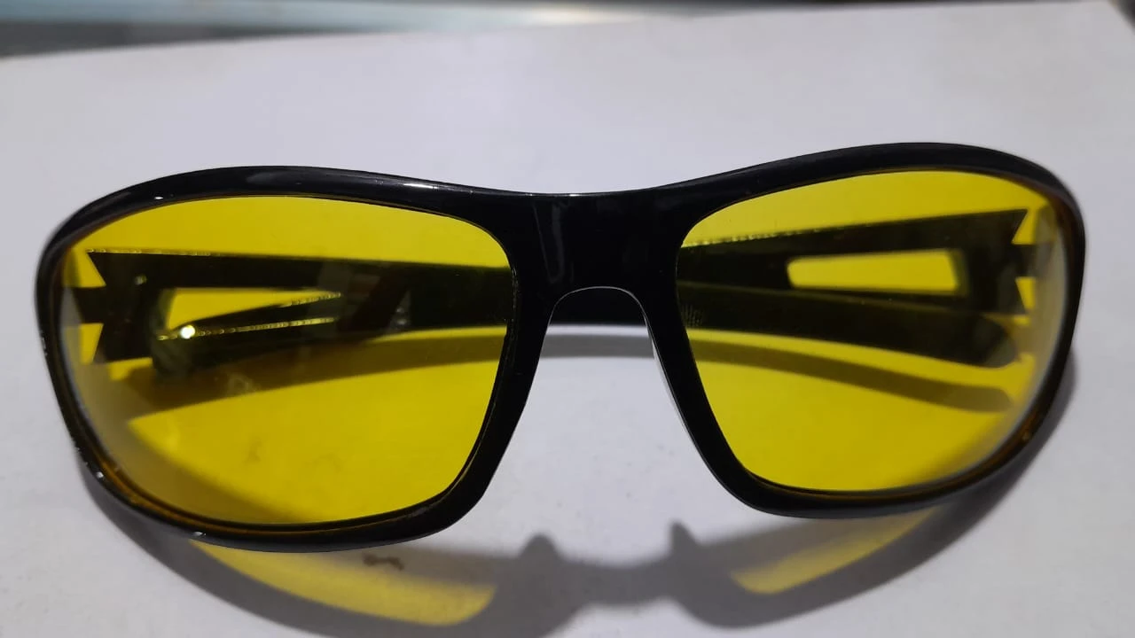 Night Vision Driving, Biking & cycling glasses -Yellow with luxuary Box