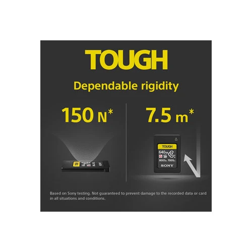 Sony 480GB CFexpress 4.0 Type A TOUGH Memory Card