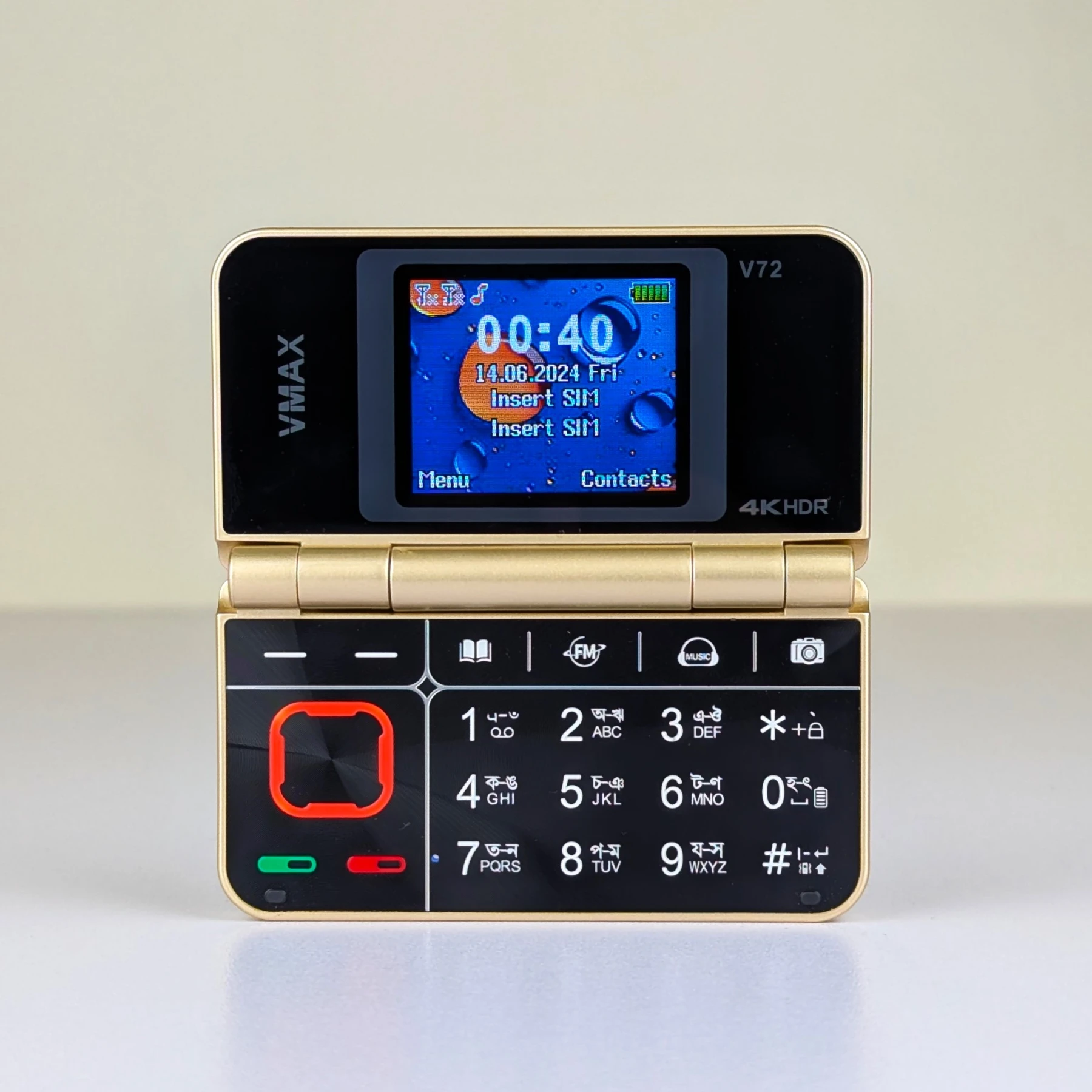 Vmax V72 Flip Mobile Dual Display