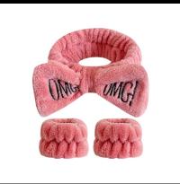 Women Coral Fleece Elastic Hair Bands