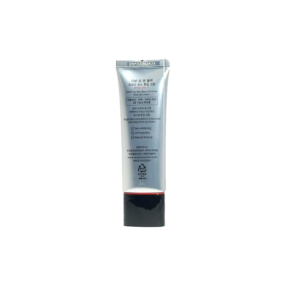 Dabo For Men Black UV Force Tone Up Cream SPF 50+ PA+++ 50 ml