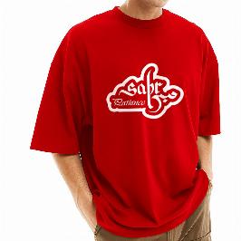 Men's Stylish Drop Shoulder (Red)