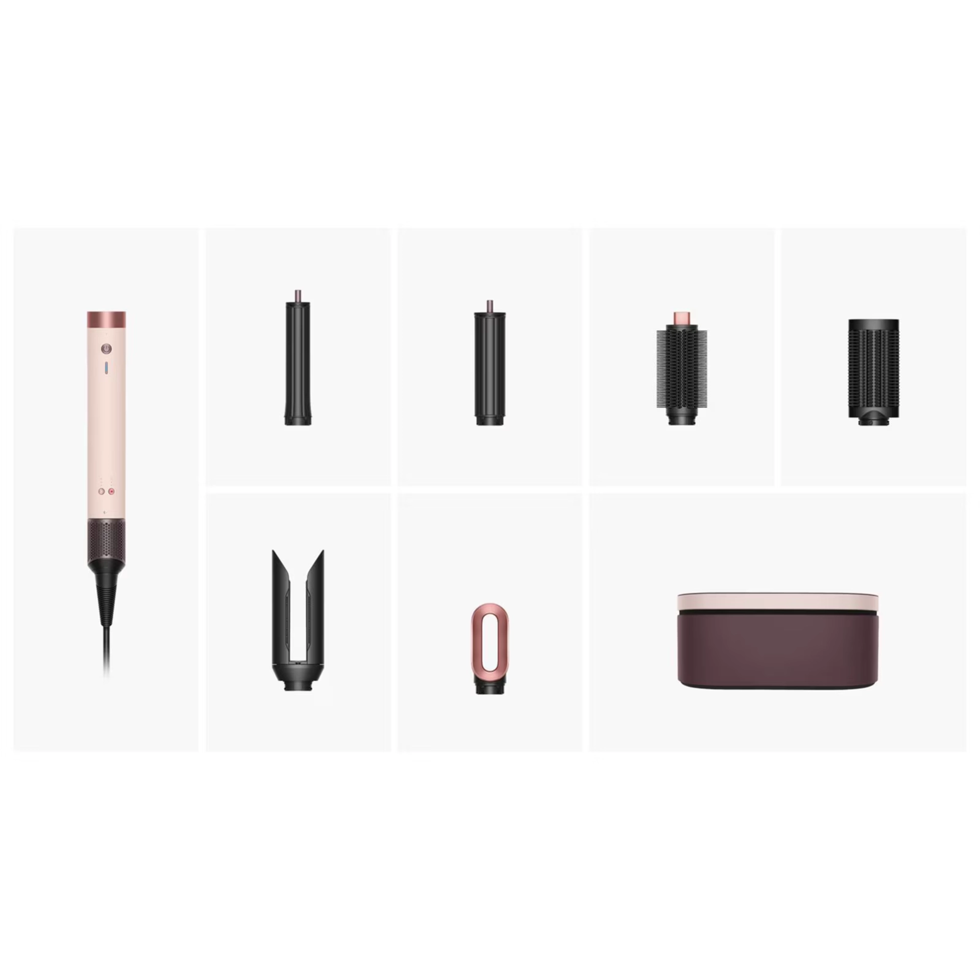 Dyson Airwrap Co-anda2x Multi Styler and Dryer, Straight+Wavy (Ceramic Pink/Rose Gold)