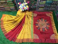 এমব্রয়ডাড়ী ধুপিয়ানসিল্ক শাড়ী