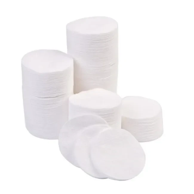 100pcs Round White Makeup Remover Cotton Pads