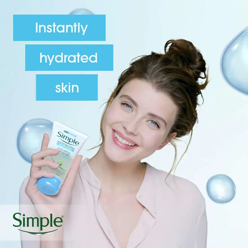Simple Face Wash - Simple Water Boost Micellar Facial Gel Wash 150ml