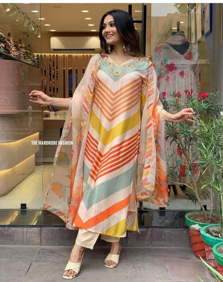 Readymade Cotton Three Piece